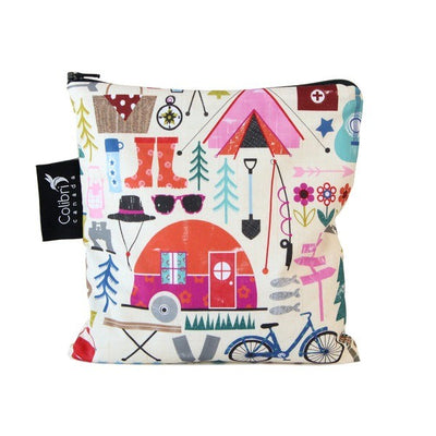 Colibri Reusable Snack Bag - Happy Camper