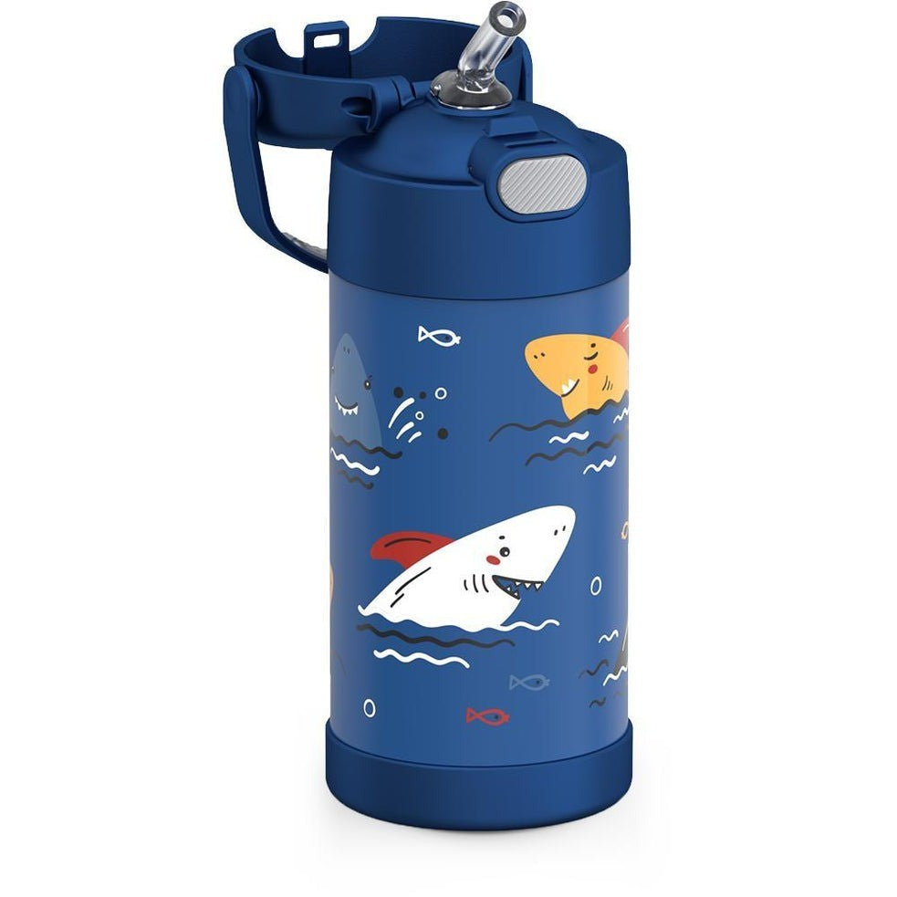 Thermos FUNtainer 12oz Water Bottle Sharks