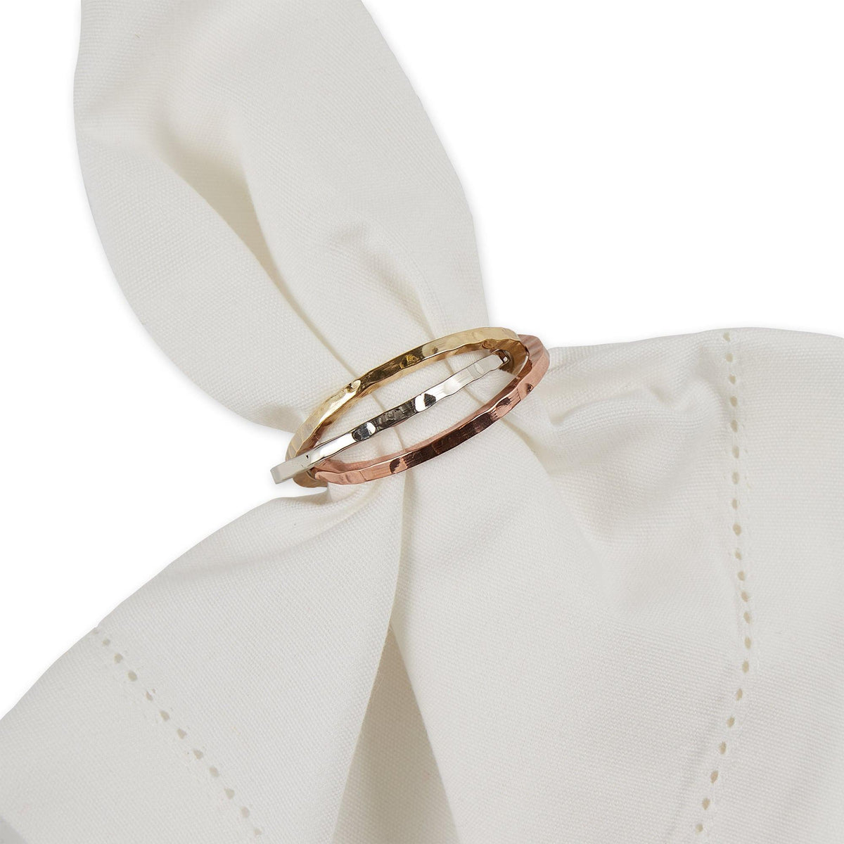 Design Imports Tri Metallic Napkin Ring - iQ living
