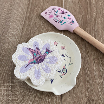 Native Northwest Spoon Rest Hummingbirds