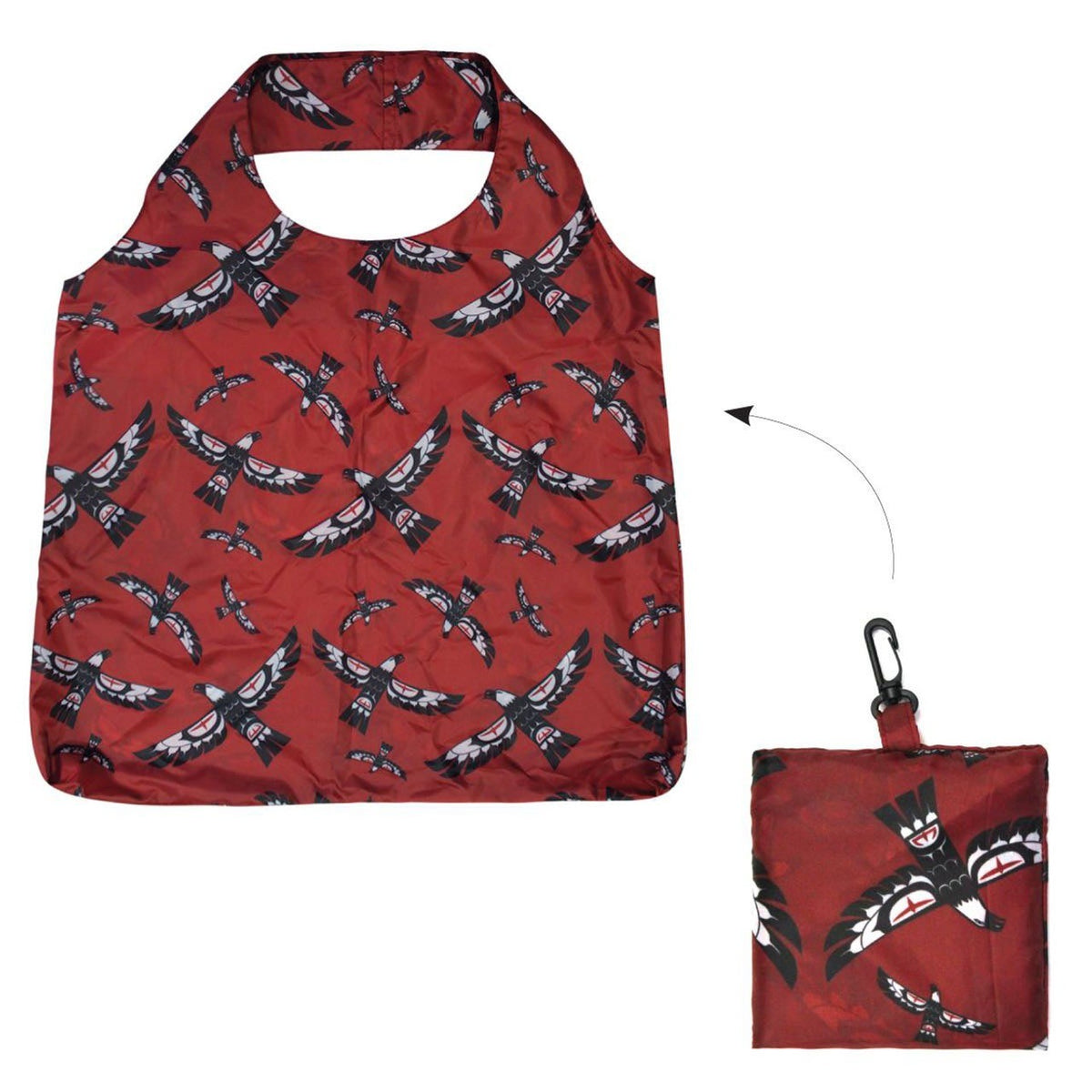 Native Northwest Shopping Bag Eagle