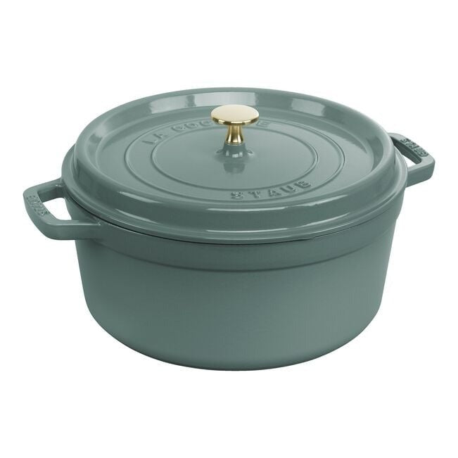 Staub Enameled Cast Iron Round Cocotte 5.2L - Special Colours