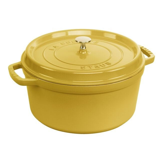 Staub Enameled Cast Iron Round Cocotte 6.7L - Special Colours