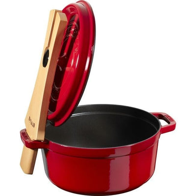 Staub Beechwood Lid Holder