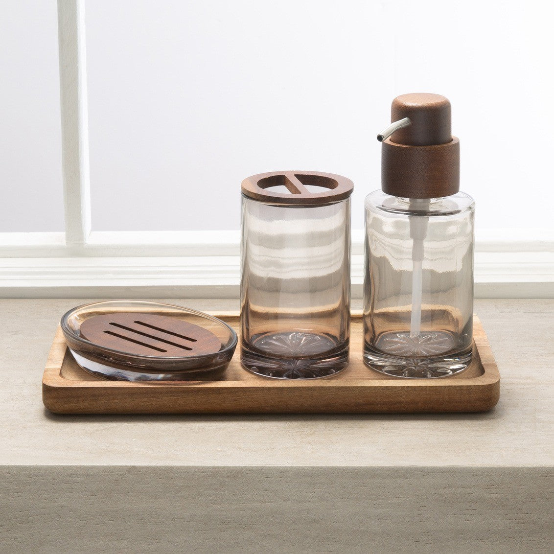 Moda At Home Vaso Bath Tray 12" x 6"