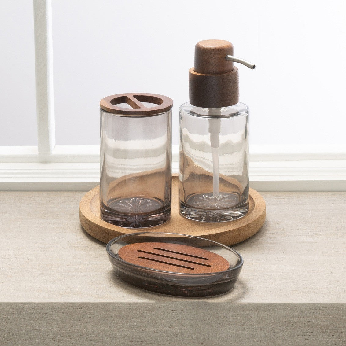 Moda At Home Vaso Bath Tray 8"