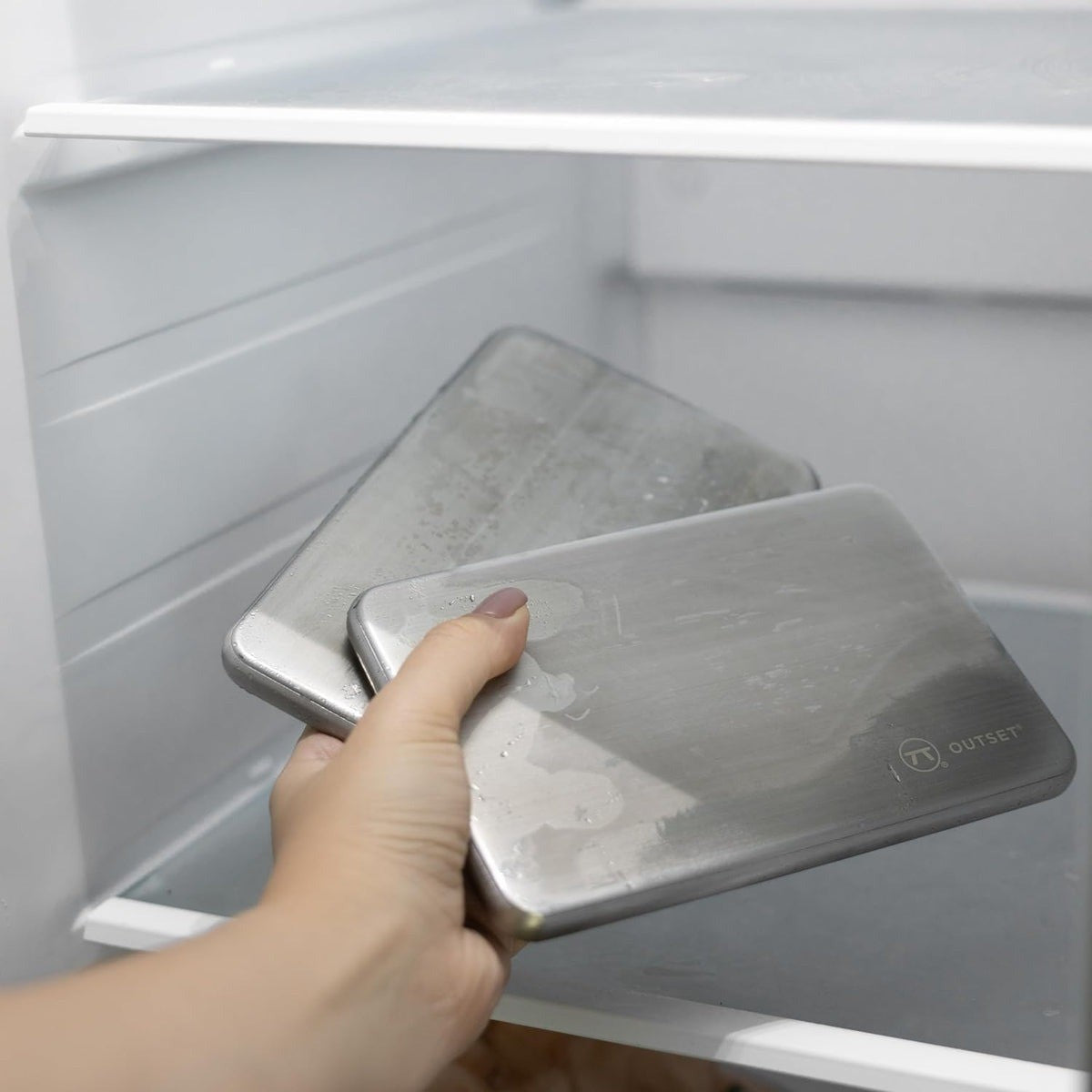 Outset Stainless Steel Ice Packs Set Of 2 - iQ living