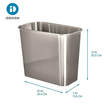 iDesign Mia Stainless Steel Waste Can 9L
