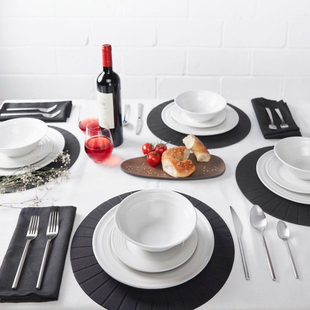 Brilliant Maison Satin Finish 20-Piece Flatware Set