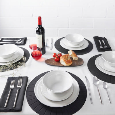 Brilliant Maison Satin Finish 20-Piece Flatware Set