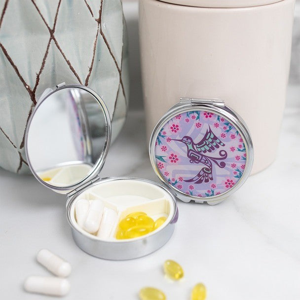 Native Northwest Pill Case Hummingbird