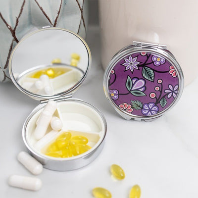 Native Northwest Pill Case Ojibwe Florals