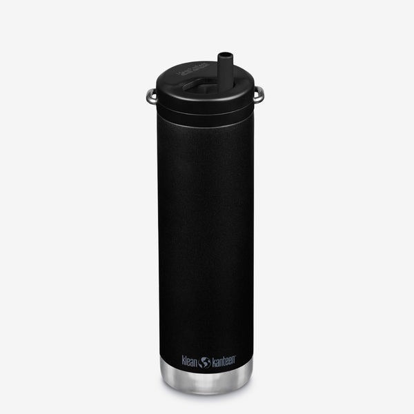 Klean Kanteen TKWide Insulated Water Bottle 20oz - Twist Cap Straw
