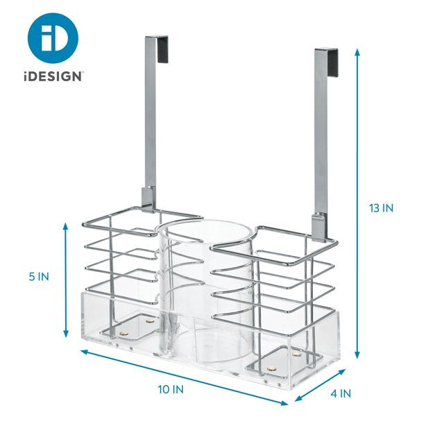 iDesign Luci Over-The-Cabinet Bathroom Organizer
