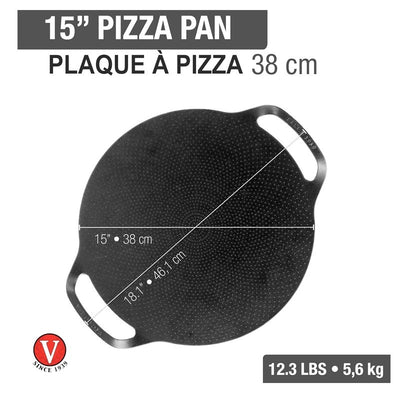 Victoria Cast Iron Pizza Pan 15"