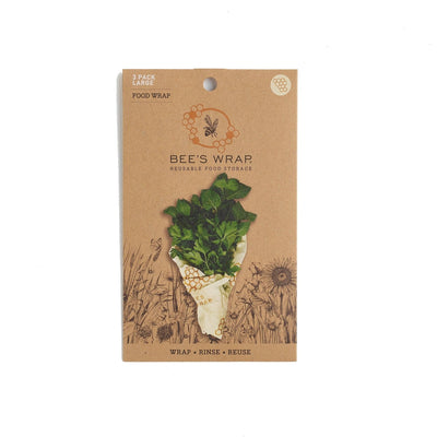 Bees Wrap Set Of 3 - Large 13" x 14"