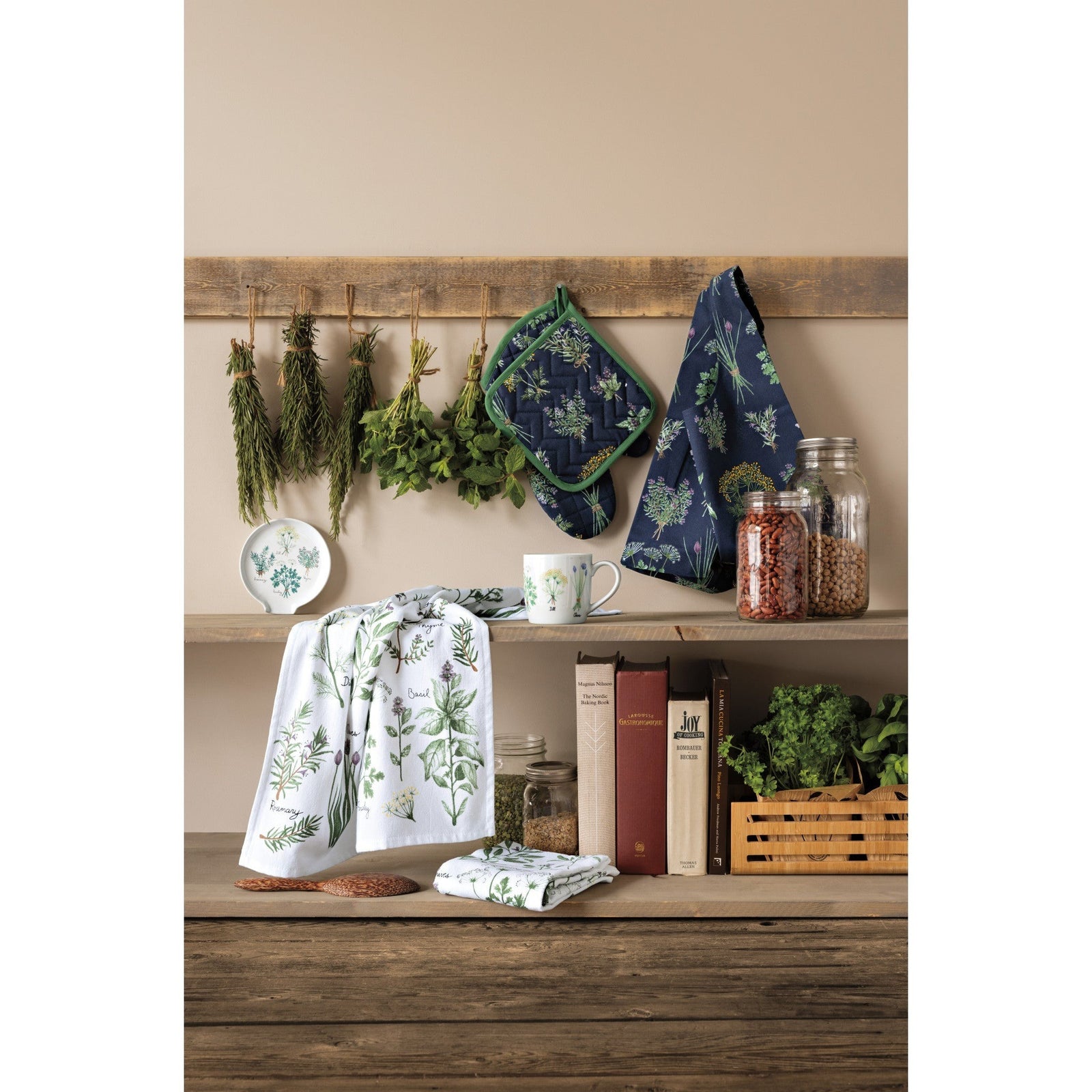 Now Designs Tea Towel Fresh Herbs