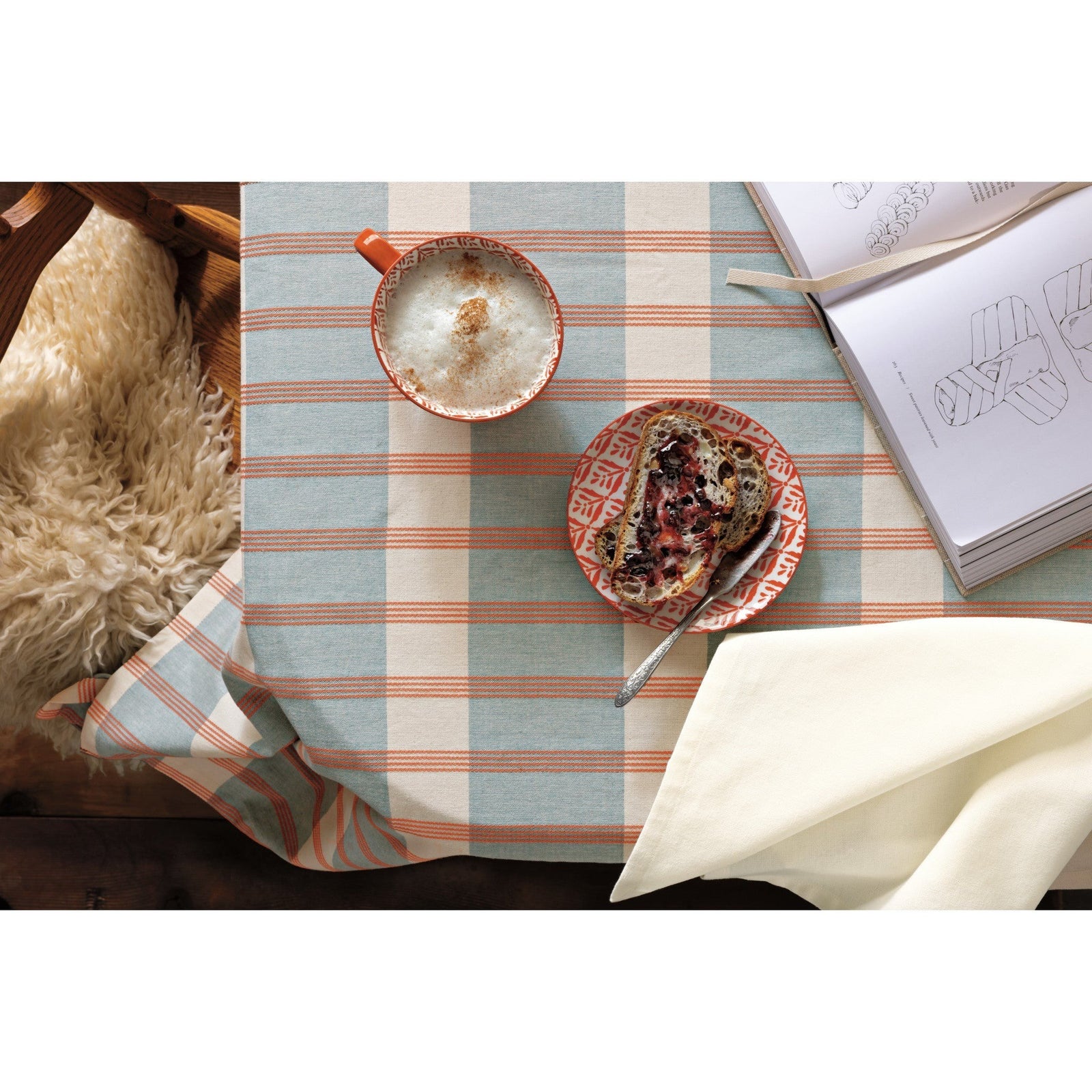 Now Designs Appetizer Plate 6" Copper Leaves