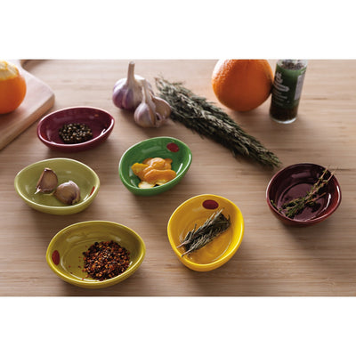 Now Designs Pinch Bowl Set Of 6 Olives