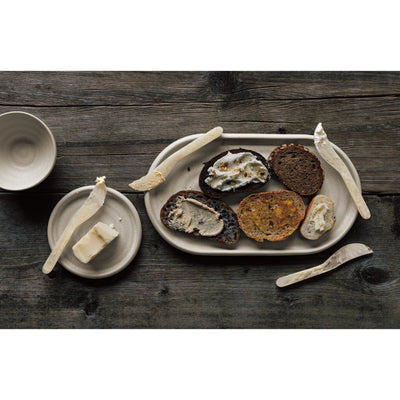 Danica Ivory & Gold Spreaders Set Of 4