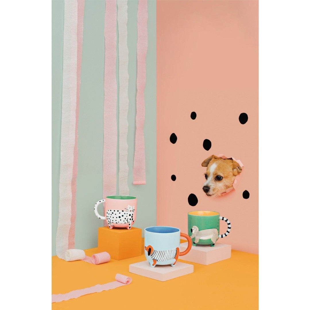 Danica Critter Mug 15oz Dotty Cat
