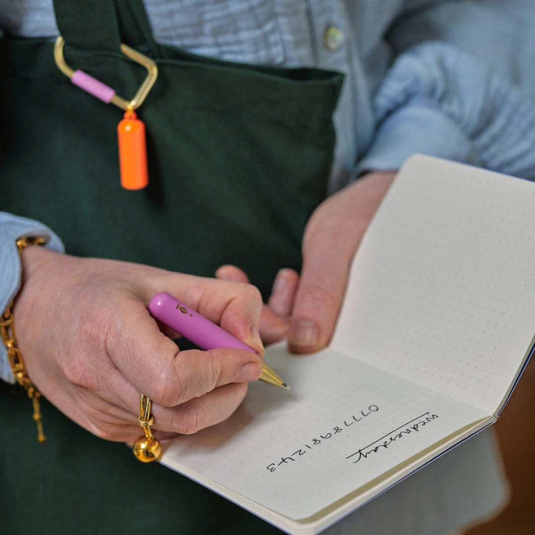 Kikkerland Inkerie On-The-Go Keychain Pen