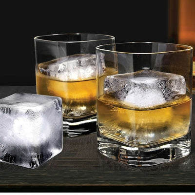OGGI Bar Large Silicone Ice Cube Tray Set Of 2