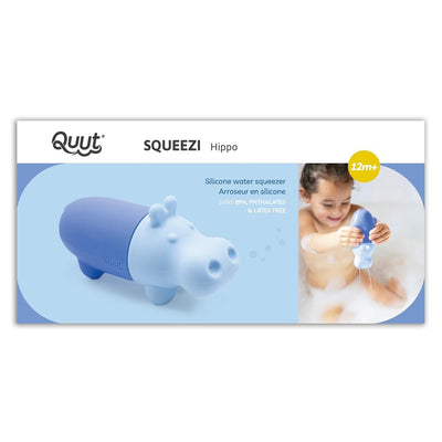 Quut Squeezi Bath Toy - Hippo