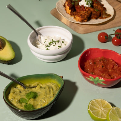 Typhoon Fajita Dip Bowl Set Of 3