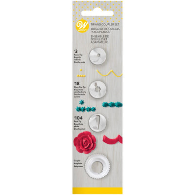 Wilton Basic Decorating Tip 4-Piece Set