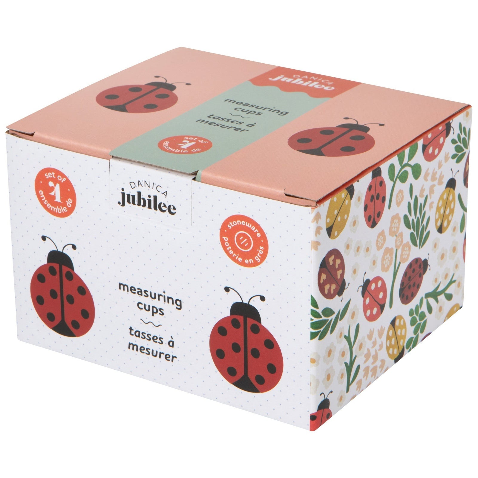 Danica Ladybugs Measuring Cup Set Of 4