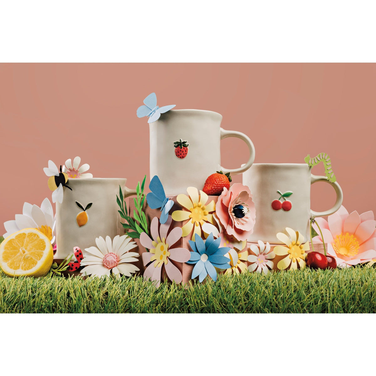 Danica Fruit Mug 16oz Lemon