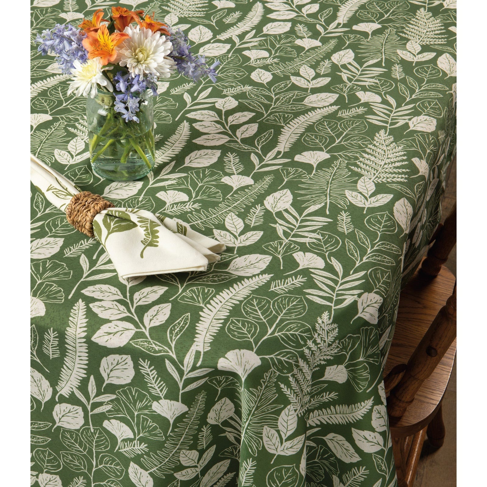Now Designs Tablecloth Fern & Frond