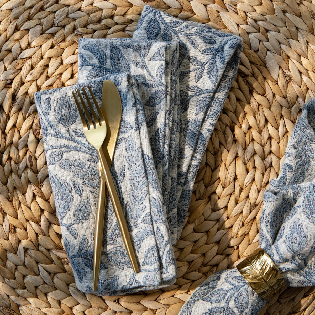Danica Larkspur Topiary Napkin Set Of 4