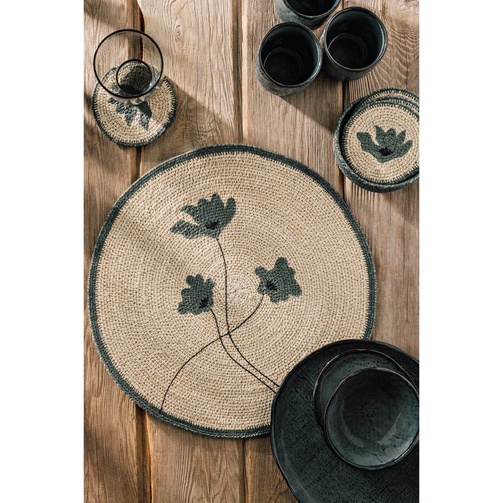 Danica Placemat Aria Seagrass 14"