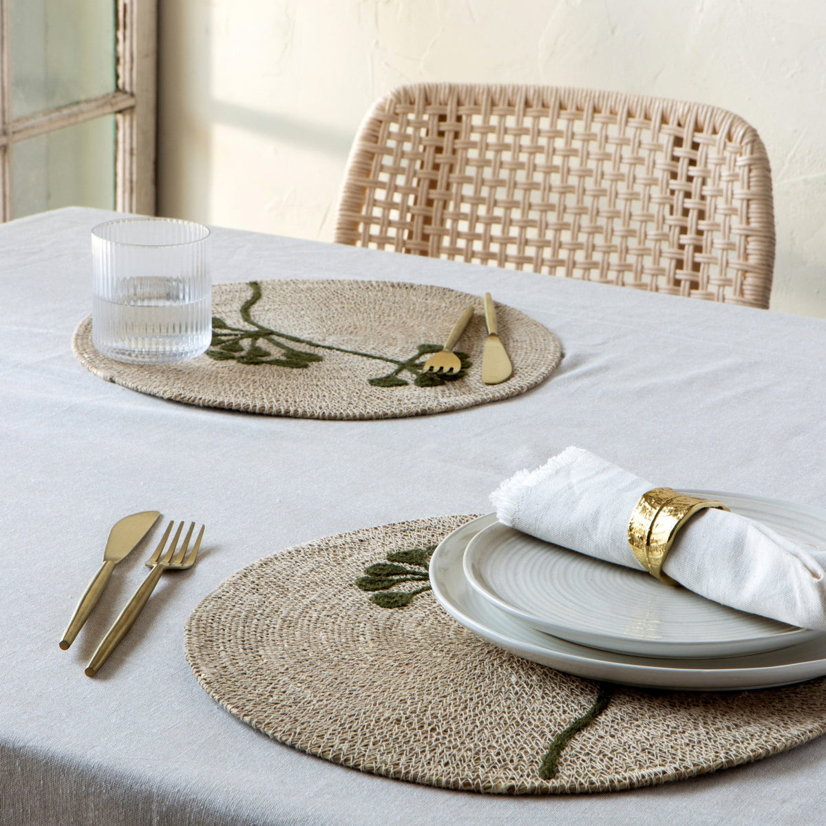 Danica Placemat Sylvan Seagrass 14"