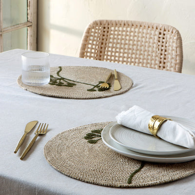 Danica Placemat Sylvan Seagrass 14"