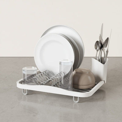 Umbra Sinkin Dish Rack - White