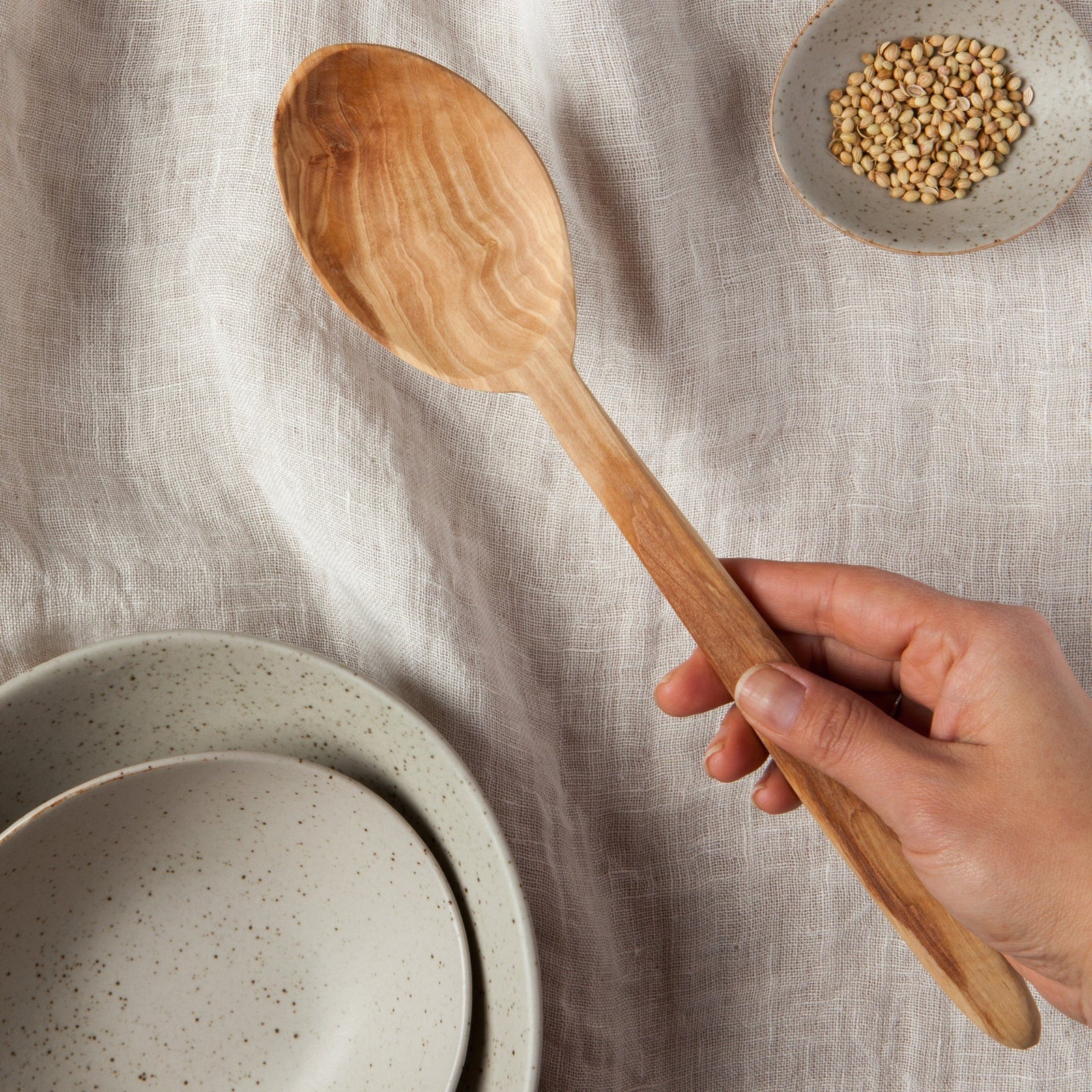 Danica Olive Wood Classic Spoon 12"