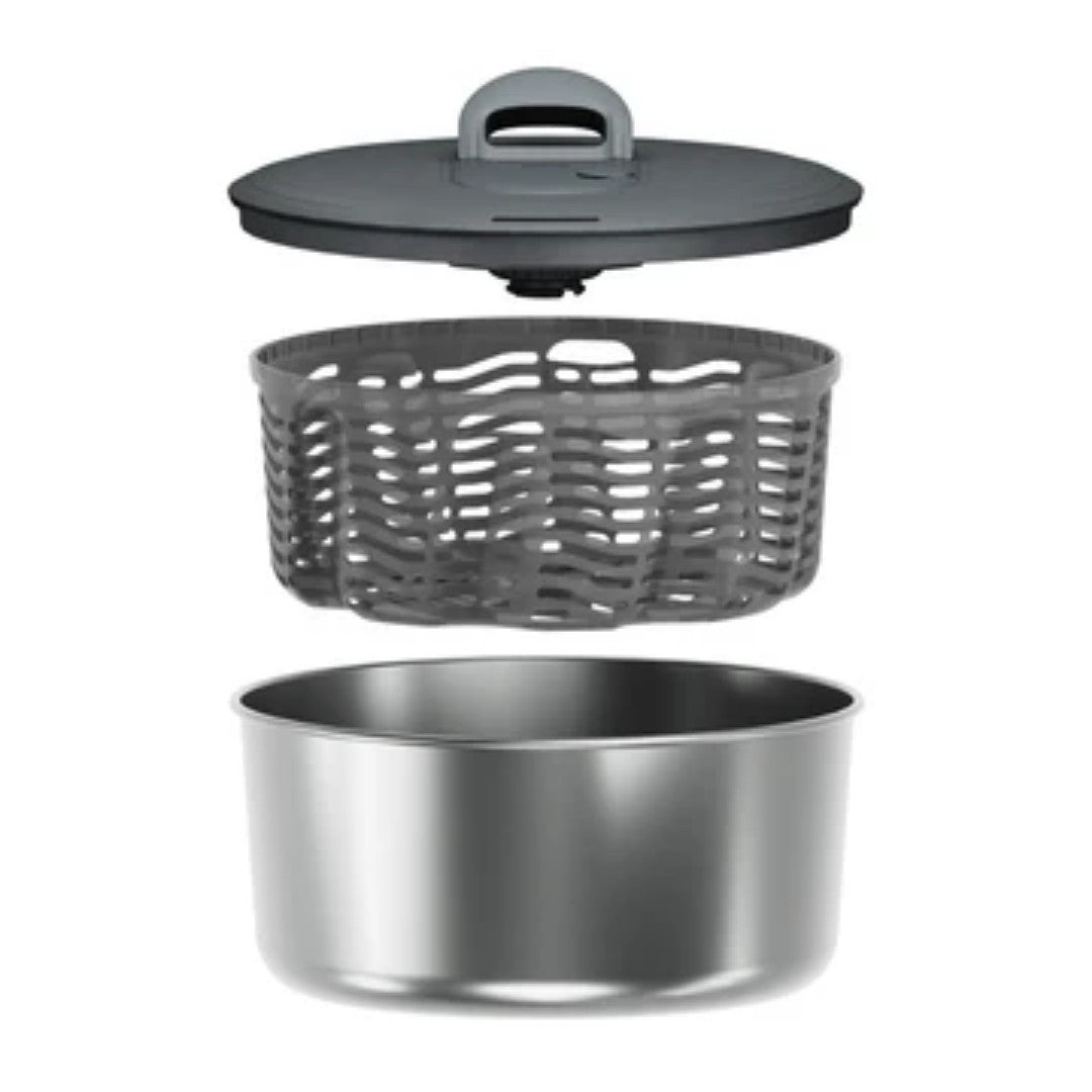 Zyliss Easy Spin Salad Spinner - Stainless Steel