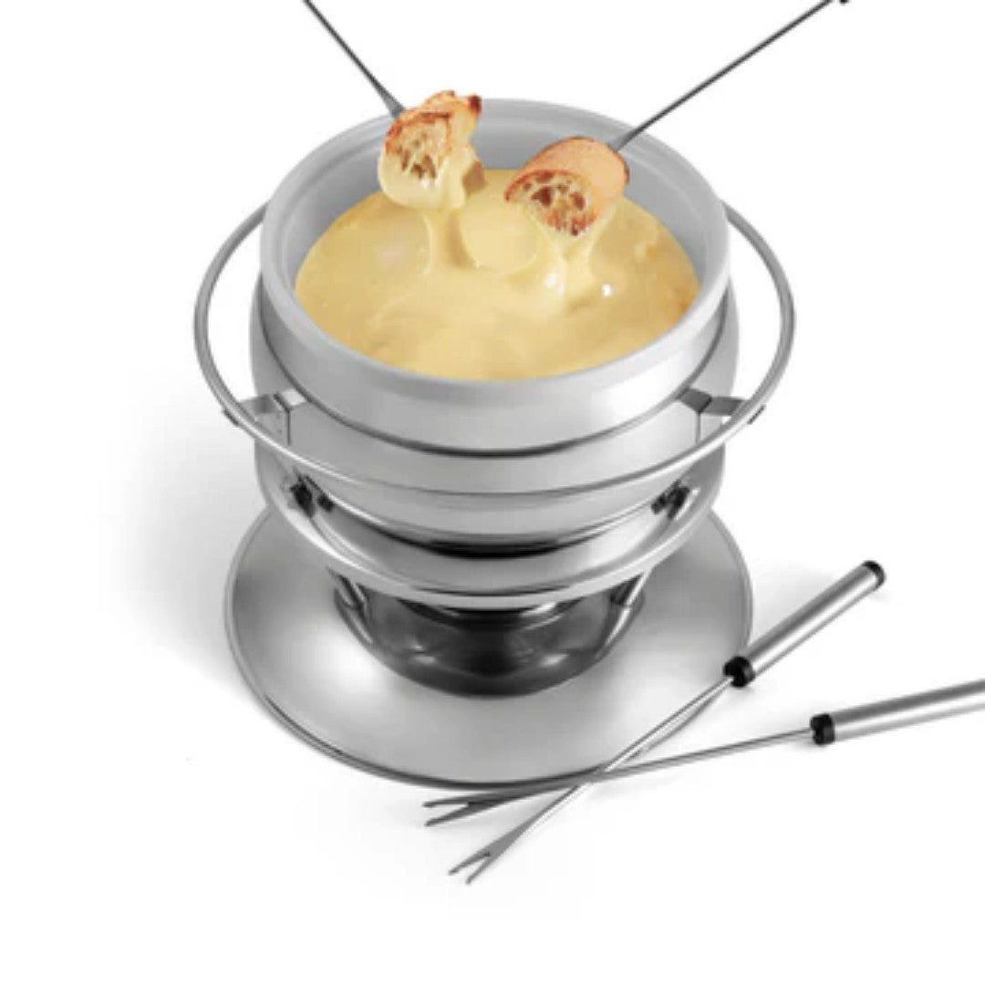 Swissmar 11-Piece Stainless Steel Fondue Set - iQ living