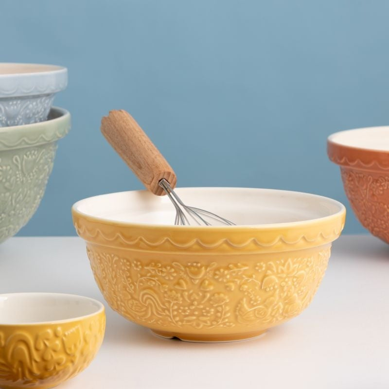 Mason Cash Mixing Bowl Home To Roost Yellow 1L - iQ living