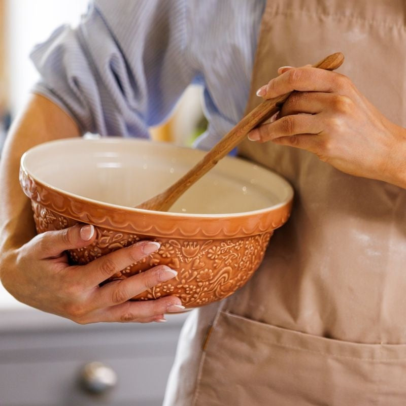 Mason Cash Mixing Bowl Home To Roost Orange 2L - iQ living