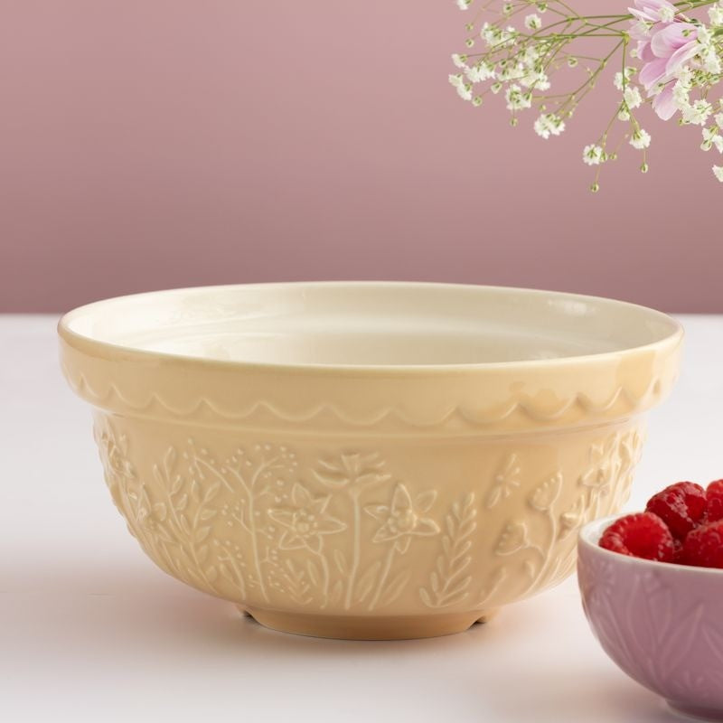 Mason Cash Mixing Bowl In The Meadow Yellow 1L - iQ living