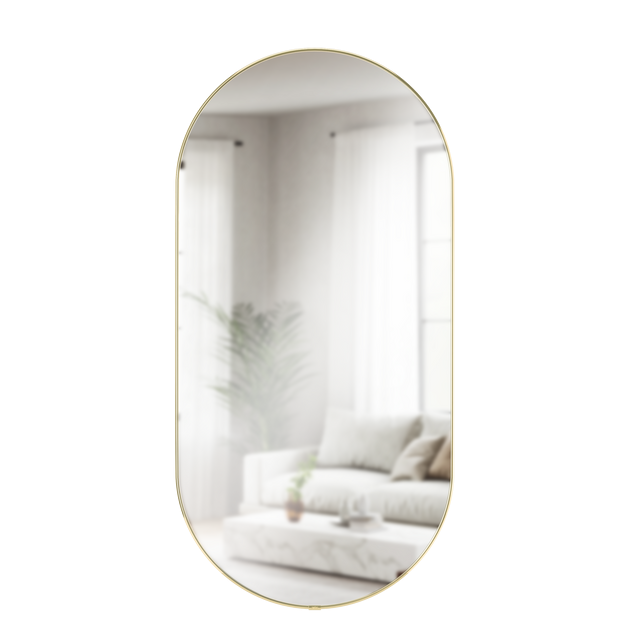 Umbra Hubba Pill Mirror Small 36" x 18" - iQ living