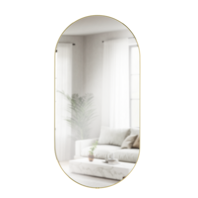 Umbra Hubba Pill Mirror Small 36" x 18" - iQ living
