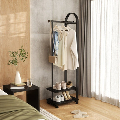 Umbra Bellwood Coat Rack - Midnight Black