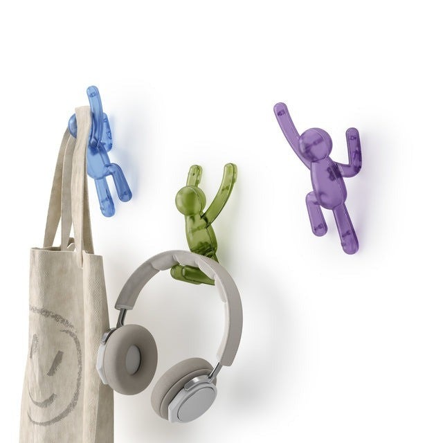 Umbra Buddy Wall Hooks Pinpoint Set Of 3 - iQ living