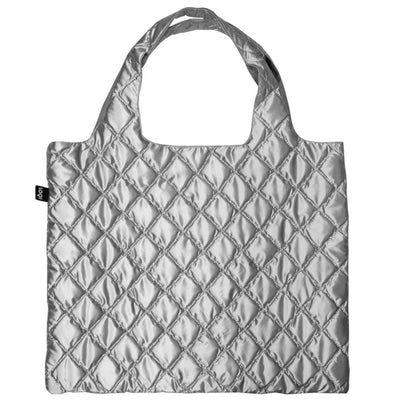 LOQI Metallic Puffy Tote Bag