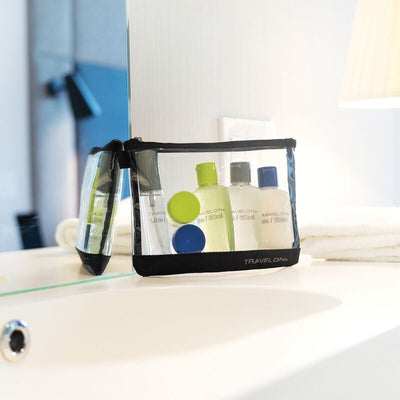 Travelon 1-Quart Zip-Top Bag With Bottles